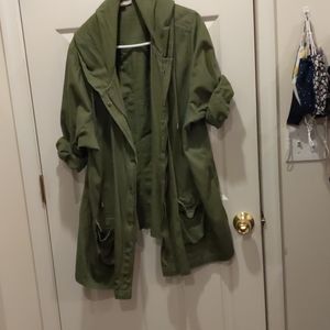Utility jacket woman within size 2x
